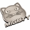 Metalowy emblemat William Optics Mighty-Cat (SKU: NP-MC71)