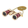 Lornetka teatralna DO 3x25 z �a�cuszkiem, wi�niowa