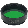 Filtr planetarny barwny kontrastowy 1,25" #58 ciemnozielony