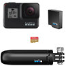 Kamera GoPro Hero7 Black Bundle - kamera, Shorty, bateria i karta Sandisc Extreme 32 GB