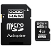 Karta microSDHC 4 GB klasa 10 z adapterem SD  (GOODRAM)