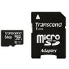 Karta microSDXC 64 GB klasa 10 z adapterem SD do GoPro (TRANSCEND)