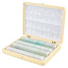Zestaw 100 preparat�w biologicznych drewnianej walizce (preparaty biologiczne, SKU: DO-4102)