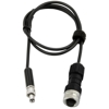 Eagle-compatible power cable with 5.5 - 2.1 connector and locking screw - 115cm for 8A port (PrimaLuceLab, SKU: PL1000037)