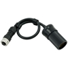 Eagle-compatible power cable for accessories with cigarette plug - 30cm - 8A (PrimaLuceLab, SKU: PL1000055)