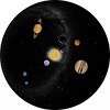 Solar System - Uk�ad S�oneczny, oryginalny dysk do planetarium Sega Toys